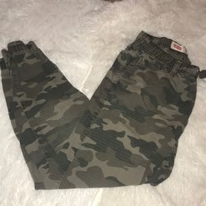 Boys Levi Camo Jogger Pants